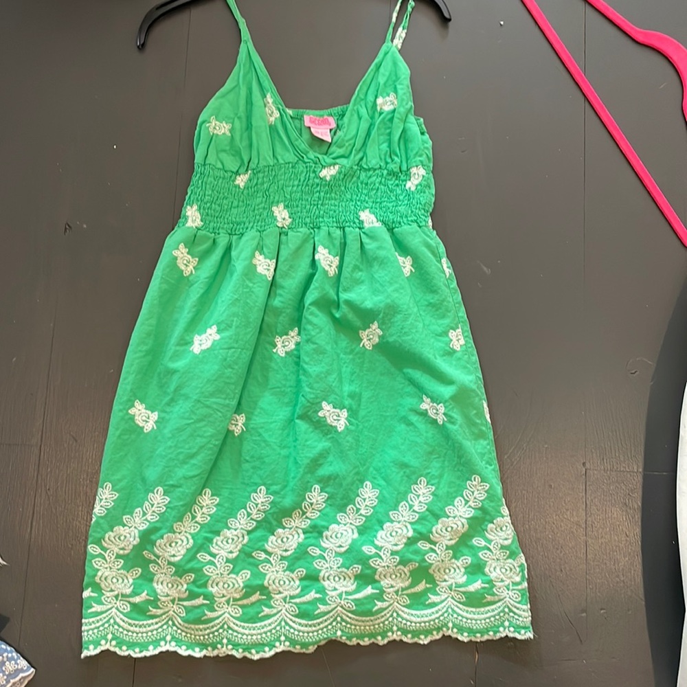 GREEN SUMMER DRESS